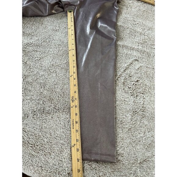 Calvin Klein Metallic-Print High-Waist 7/8 Length Leggings New - Picture 13 of 16